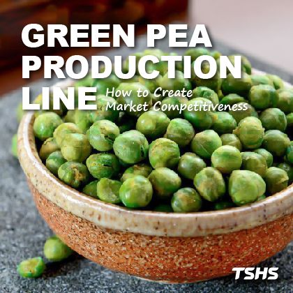 Green pea producing procss